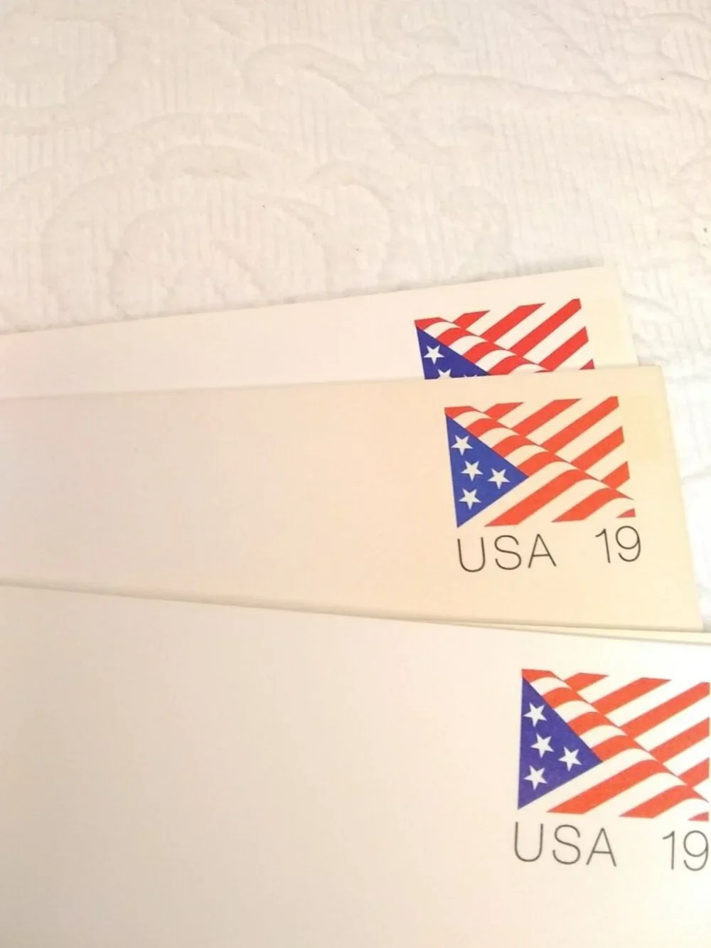 Lot of unused pre stamped usps postcards: 1991 USA postcards, George wythe 1985